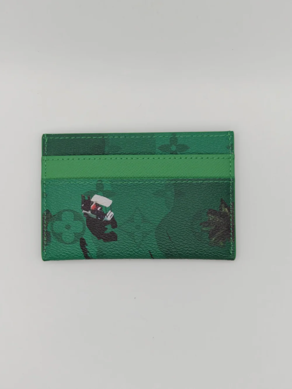 Louis Vuitton Green Monogram Golf Cardholder
